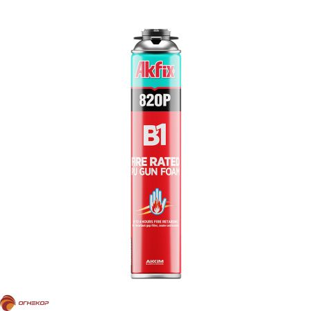 картинка Профессиональная противопожарная пена, Akfix 820P B1 от магазина Огнекор